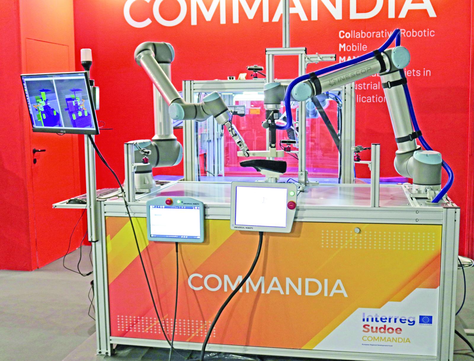 Commandia di Inescop: la robotica collaborativa fa un passo avanti