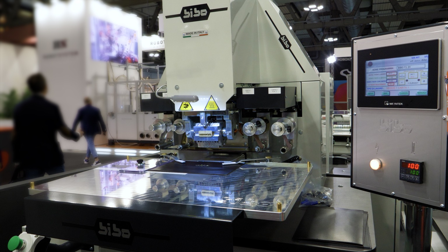 BIBO: automazione, flessibilità e qualità per una timbratura pneumatica ottimale