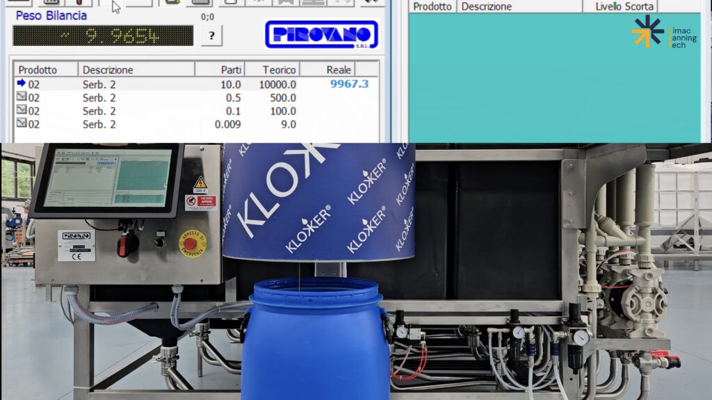 PIROVANO: KLOKKER-24, the dosing system